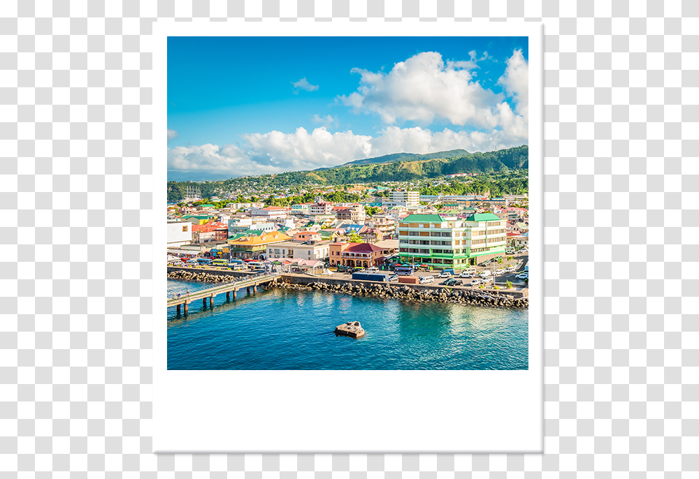 Dominica, Waterfront, Pier, Building, Marina Transparent Png