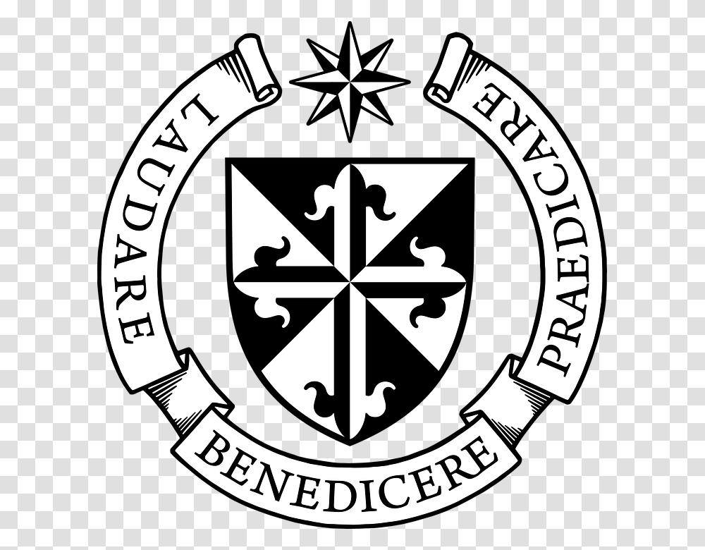 Dominican Order Cross, Logo, Trademark, Emblem Transparent Png