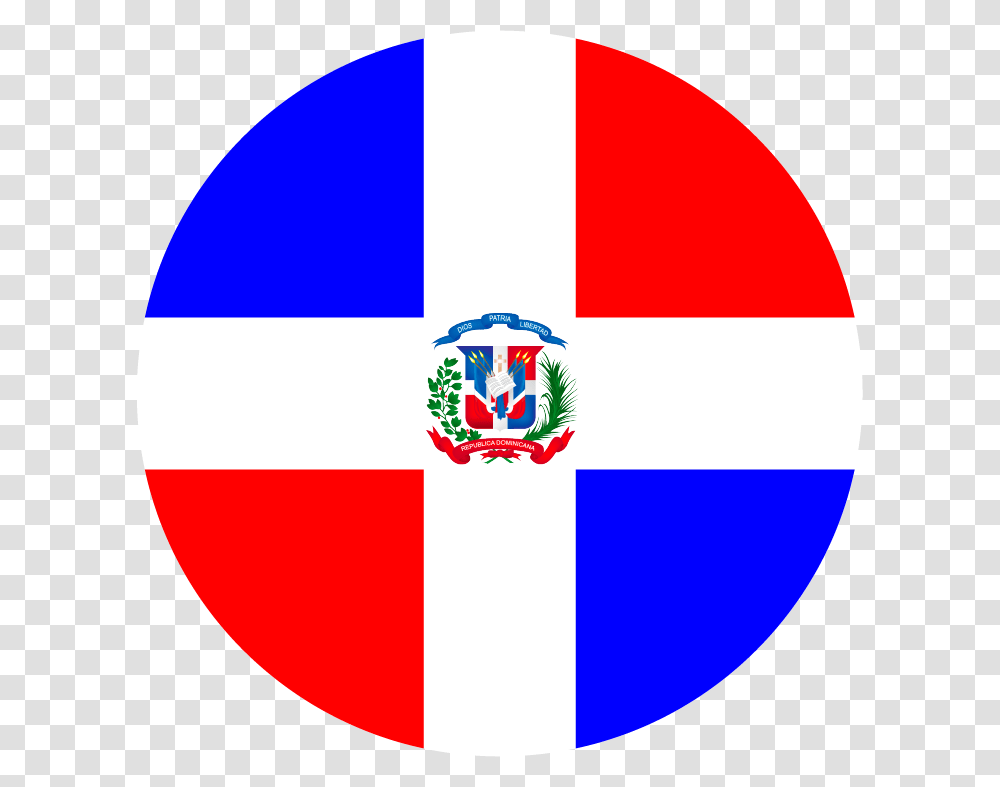 Dominican Republic Flag Black And White, Logo, Trademark, First Aid Transparent Png