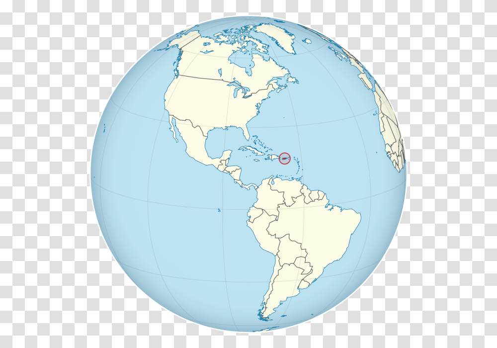 Dominican Republic On The Globe, Outer Space, Astronomy, Universe, Planet Transparent Png