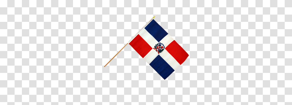 Dominican Republic Polyester Stick Flag, American Flag Transparent Png