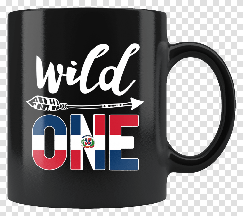 Dominican Republic Wild One Birthday Outfit 1 Flag Mug, Coffee Cup Transparent Png