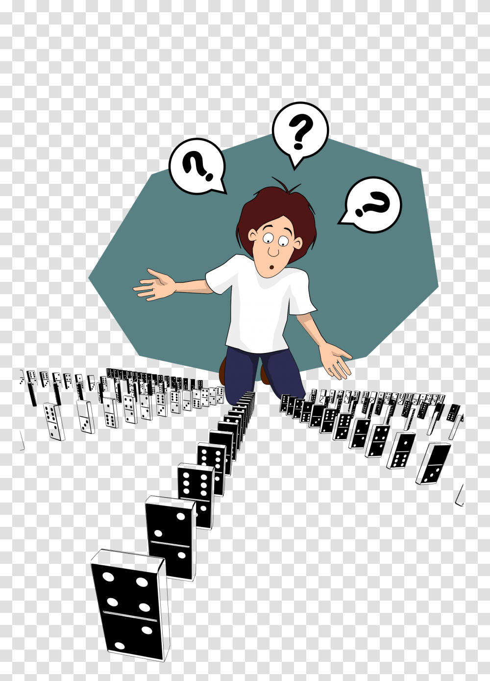 Domino Icons, Person, Face, Pants Transparent Png