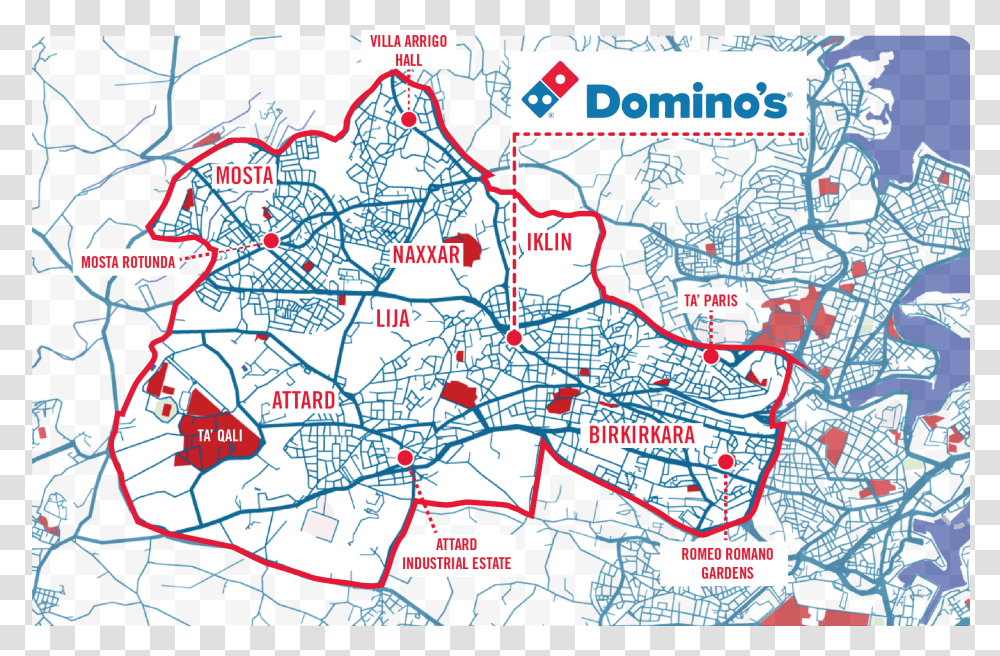 Domino S Malta Birkirkara Domino S Malta Delivery Dominos On World Map, Diagram, Plot, Atlas, Vegetation Transparent Png