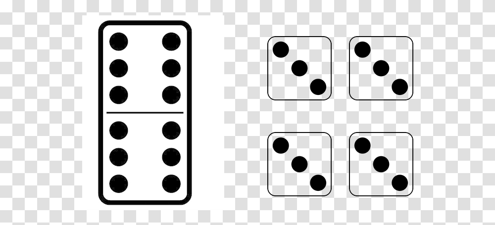 Dominoes Same And Different Dice, Game Transparent Png