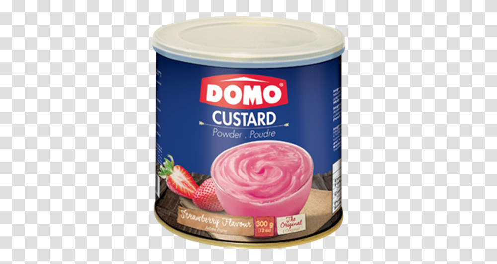 Domo Custard, Food, Dessert, Yogurt, Tin Transparent Png