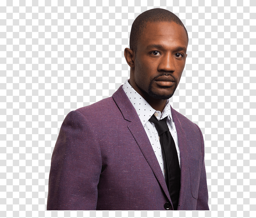 Domonique Foxworth, Tie, Suit, Overcoat Transparent Png