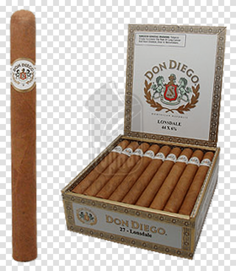 Don Diego Lonsdale Cigars, Incense, Passport, Id Cards, Document Transparent Png