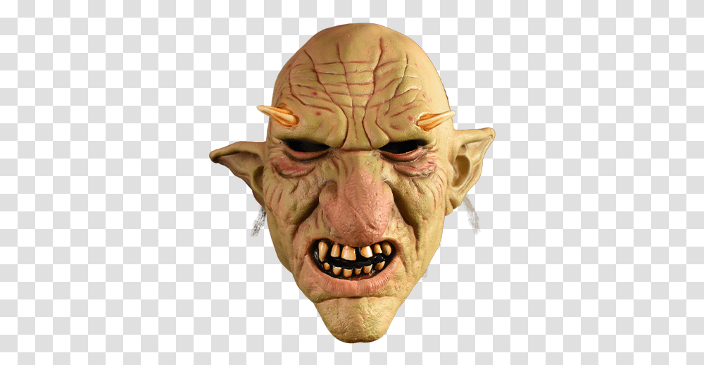 Don Post Evil Gnome Mask De Gnomo, Person, Human, Head, Teeth Transparent Png