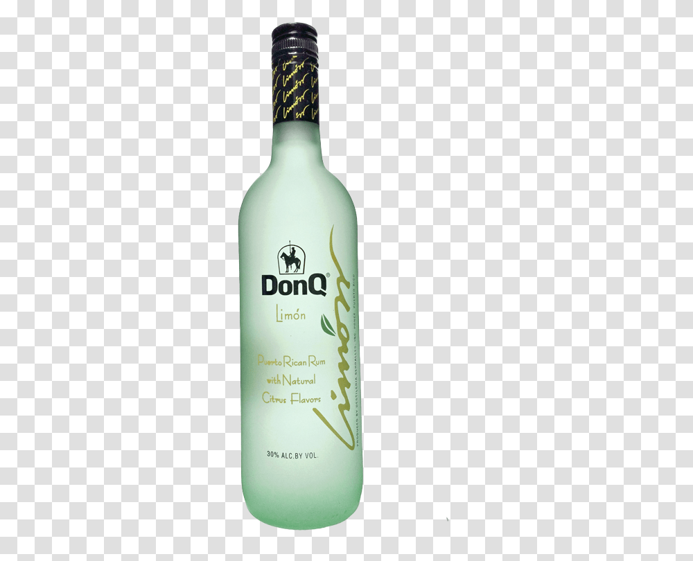 Don Q Limon Citrus Rum, Bottle, Alcohol, Beverage, Drink Transparent Png