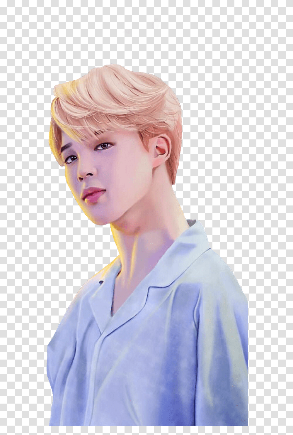 Don't Copy Or Use It Without The Source I Don Jimin Fanart, Face, Person, Human, Female Transparent Png