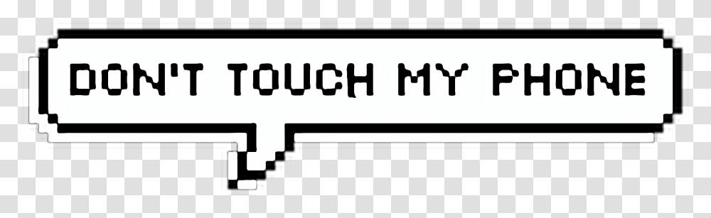 Don't Don't Touch My Phone Wallpapers Stickers Don't Touch My Phone, Number, Key Transparent Png