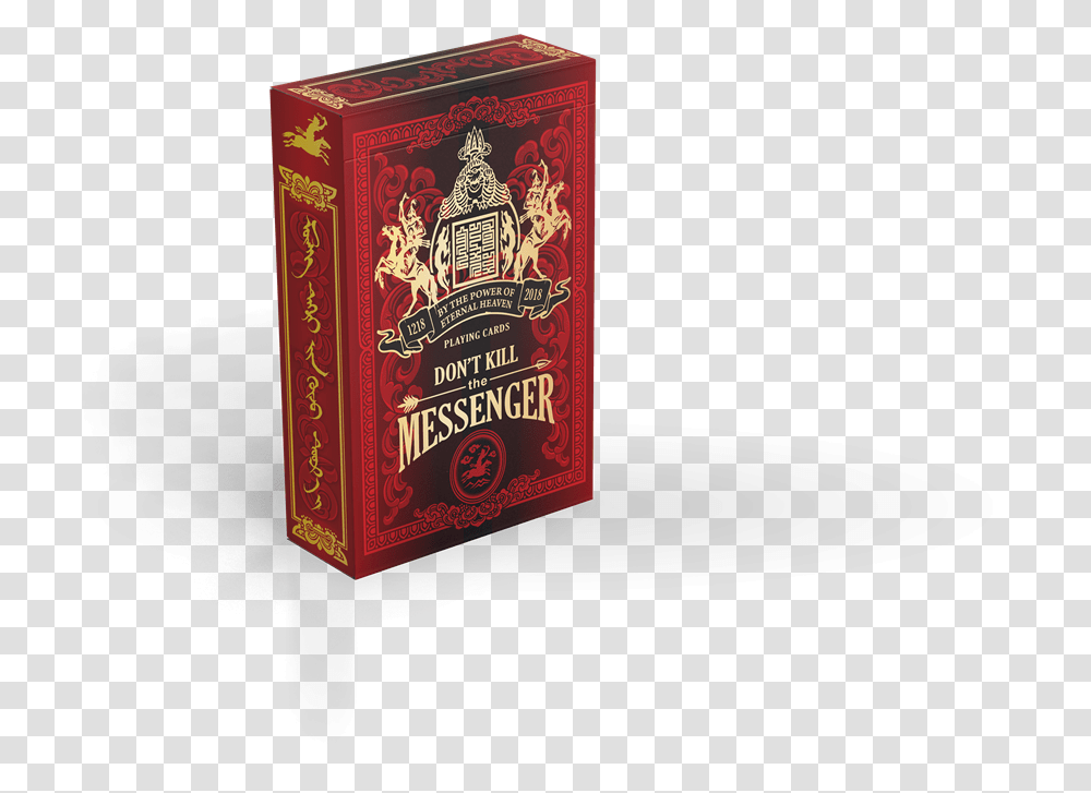 Don't Kill The Messenger Kill Playing Cards, Bottle, Book, Pottery, Jar Transparent Png