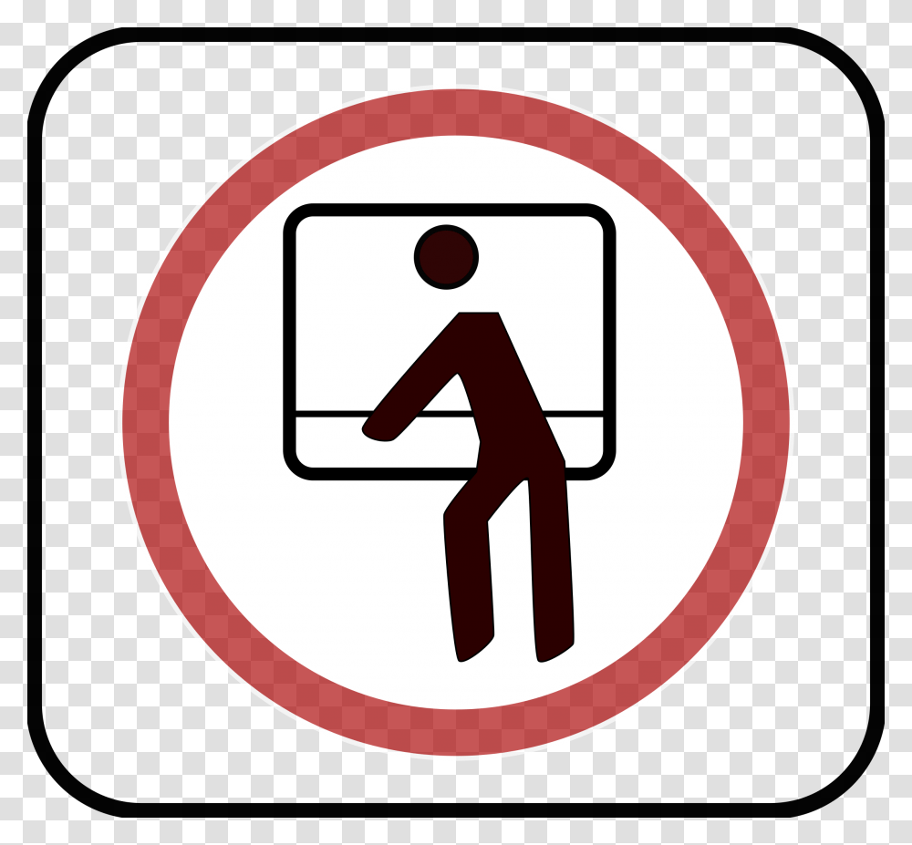 Don't Open Window Sign, Road Sign, Stopsign Transparent Png