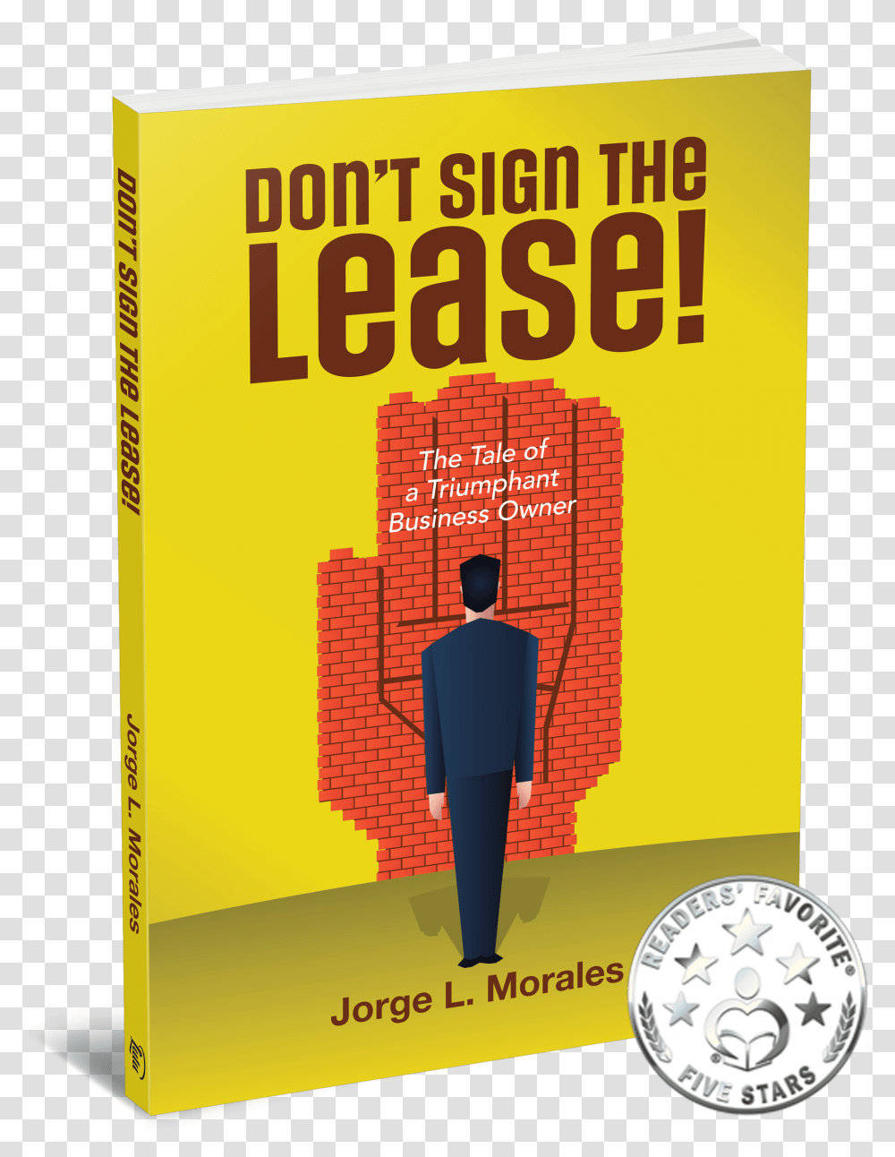 Don't Sign The Lease Book Cover, Poster, Advertisement, Novel, Person Transparent Png