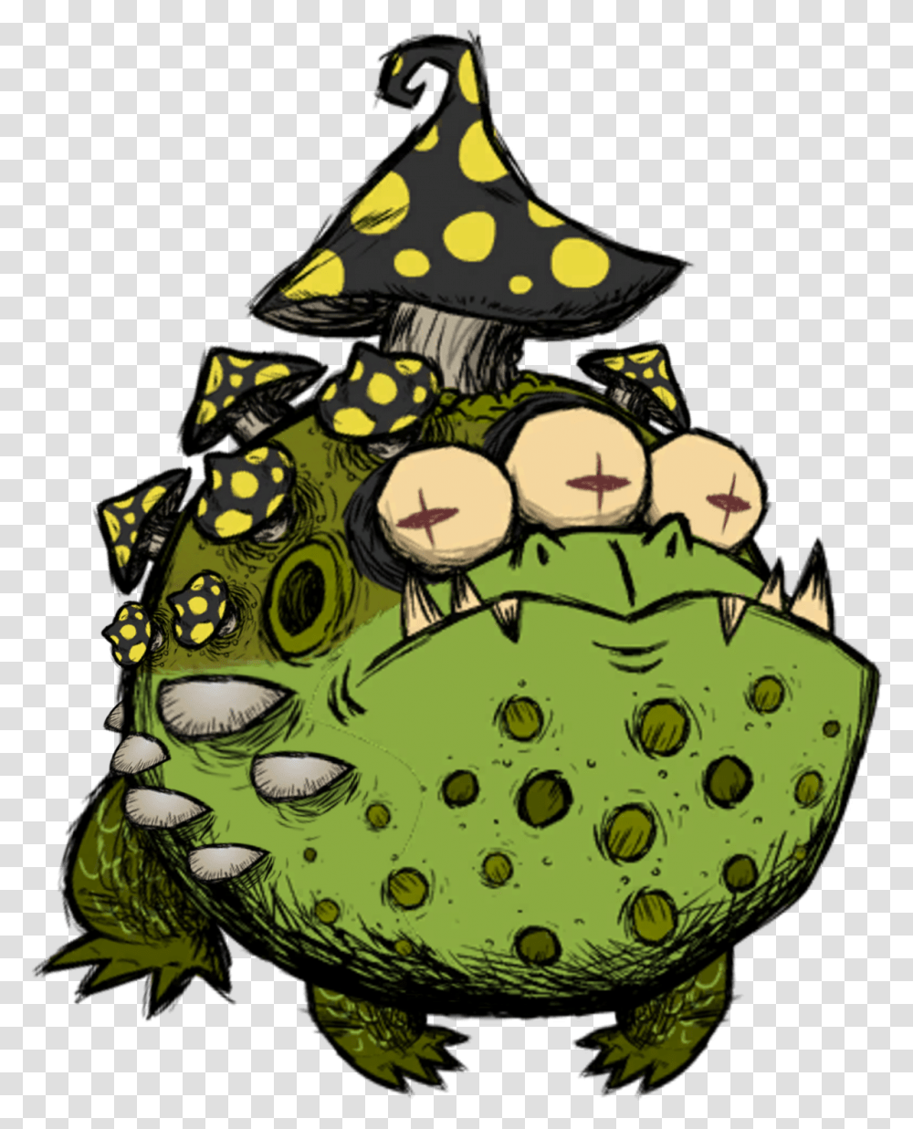 Don't Starve Game Wiki Fandom Powered Misery Toadstool, Plant, Animal, Tree, Sea Life Transparent Png