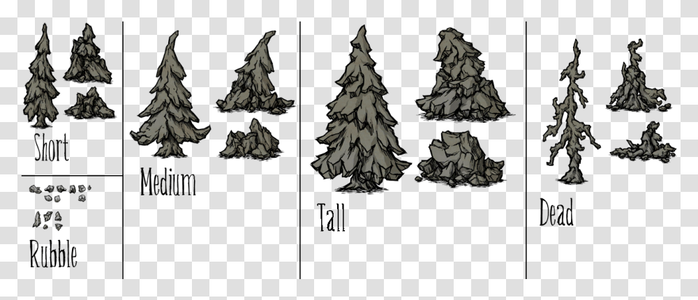 Don't Starve Tree Texture, Plant, Ornament, Christmas Tree, Fir Transparent Png