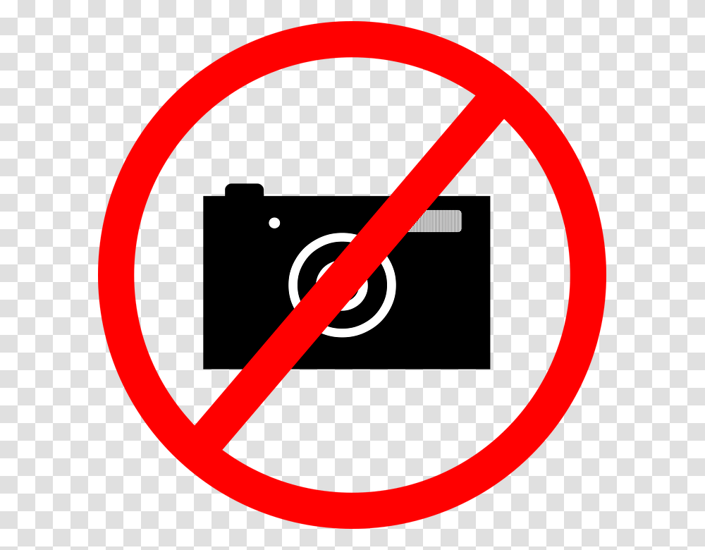 Don't Take Photographs, Sign, Road Sign Transparent Png