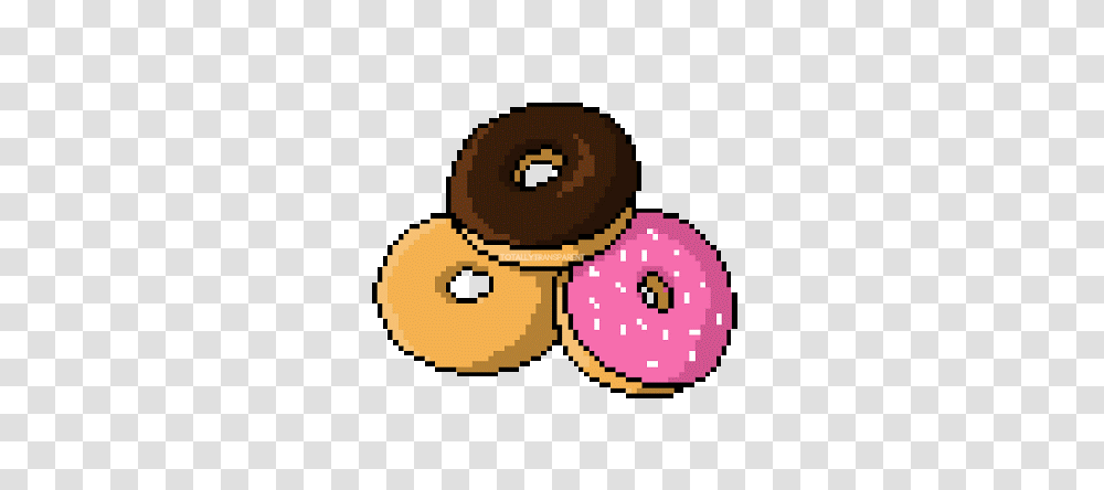 Dona Donut Pink Tumblr Cute Food Transp, Pastry, Dessert, Bread Transparent Png