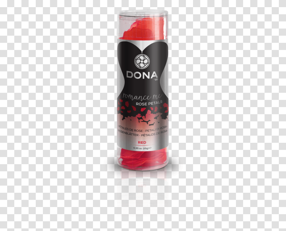 Dona Rosepetals Red Petal, Cosmetics, Aluminium, Bottle, Can Transparent Png