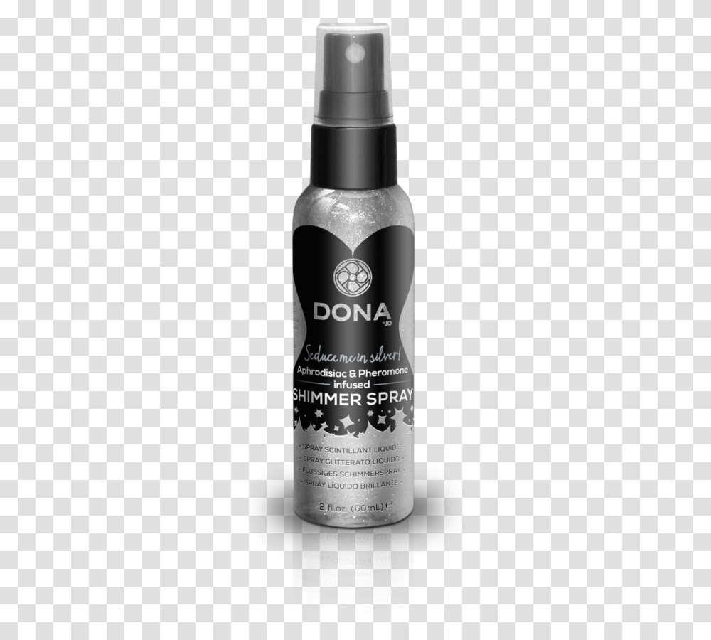 Dona Shimmerspray Silver, Shaker, Bottle, Tin, Can Transparent Png