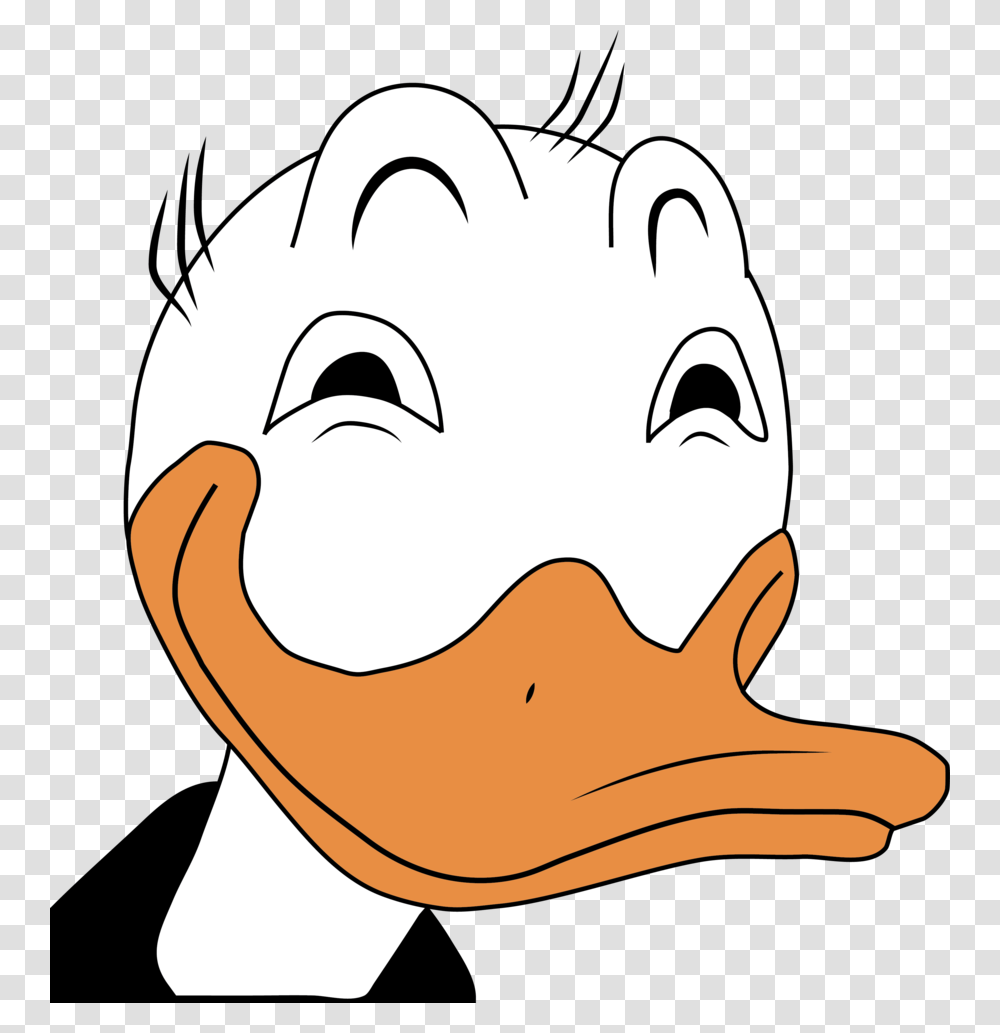 Donald Art Face Transprent Angry Donald Duck Pixel Art, Beak, Bird, Animal, Doodle Transparent Png