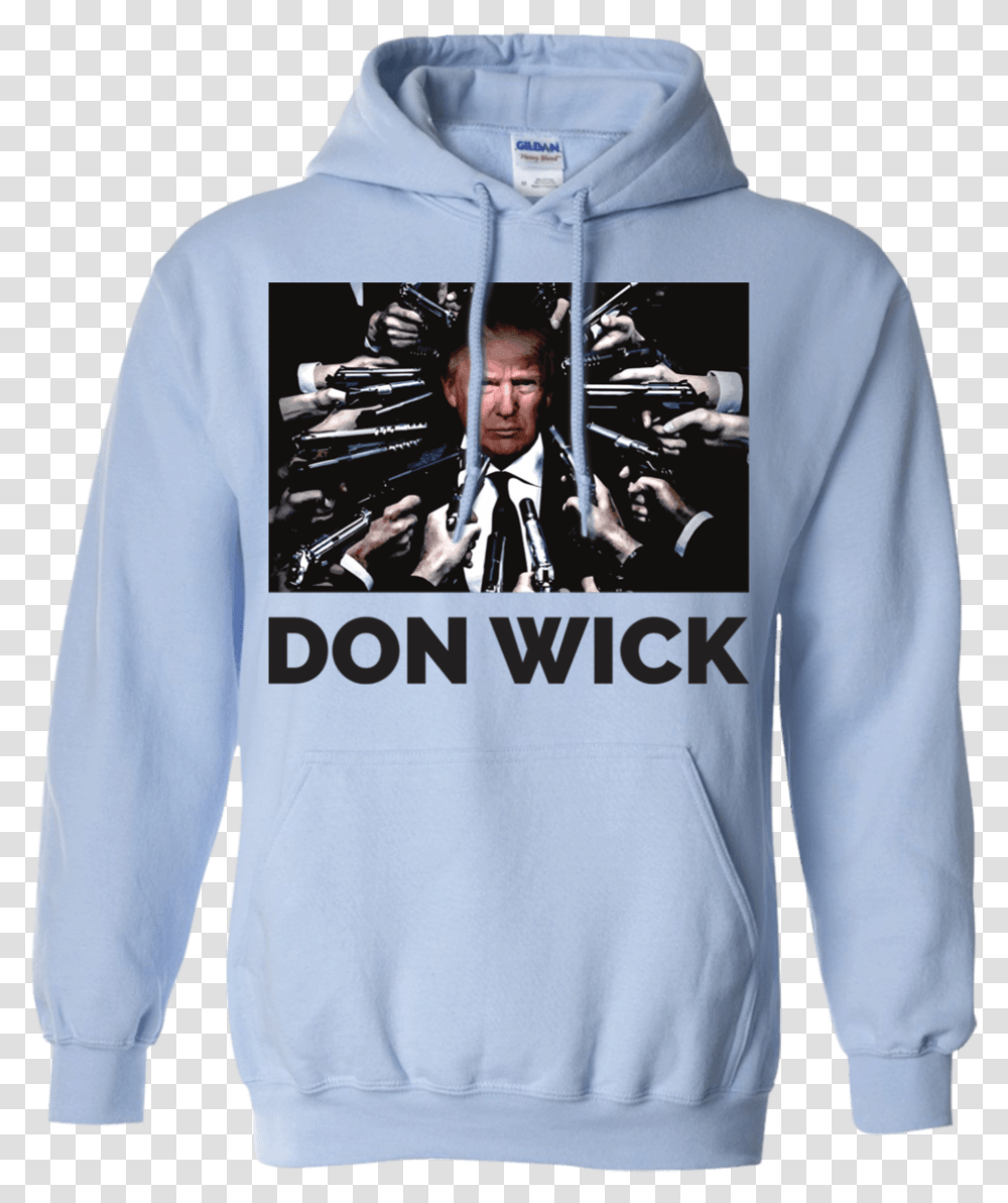 Donald Don John Wick Tar Heels Hoodie Champions, Apparel, Sweatshirt, Sweater Transparent Png