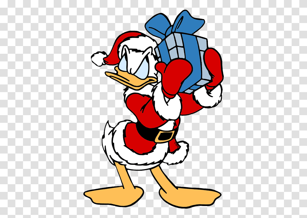 Donald Duck And Daisy Duck Christmas, Costume, Elf Transparent Png