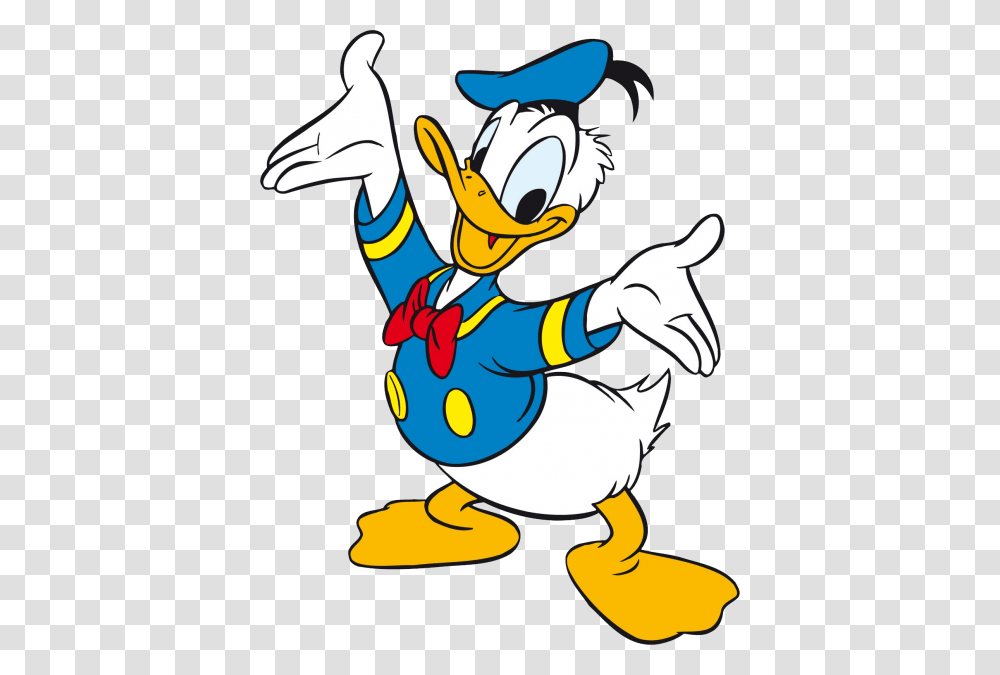 Donald Duck, Animal, Bird, Mascot, Performer Transparent Png