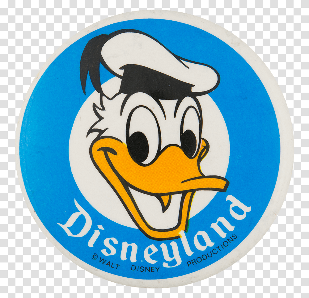 Donald Duck Cartoon, Label, Sticker, Logo Transparent Png