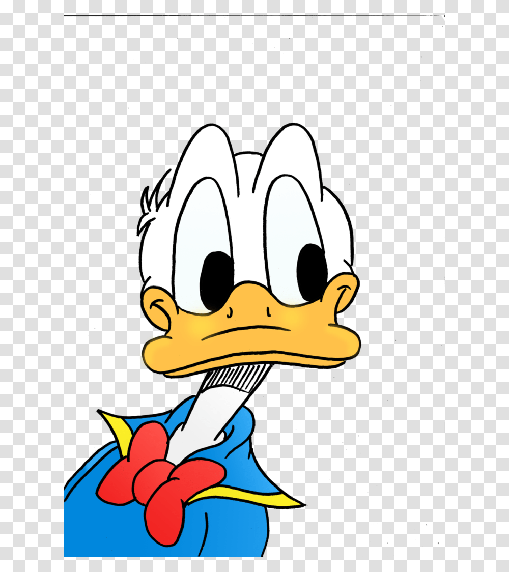 Donald Duck, Character, Beak, Bird, Animal Transparent Png
