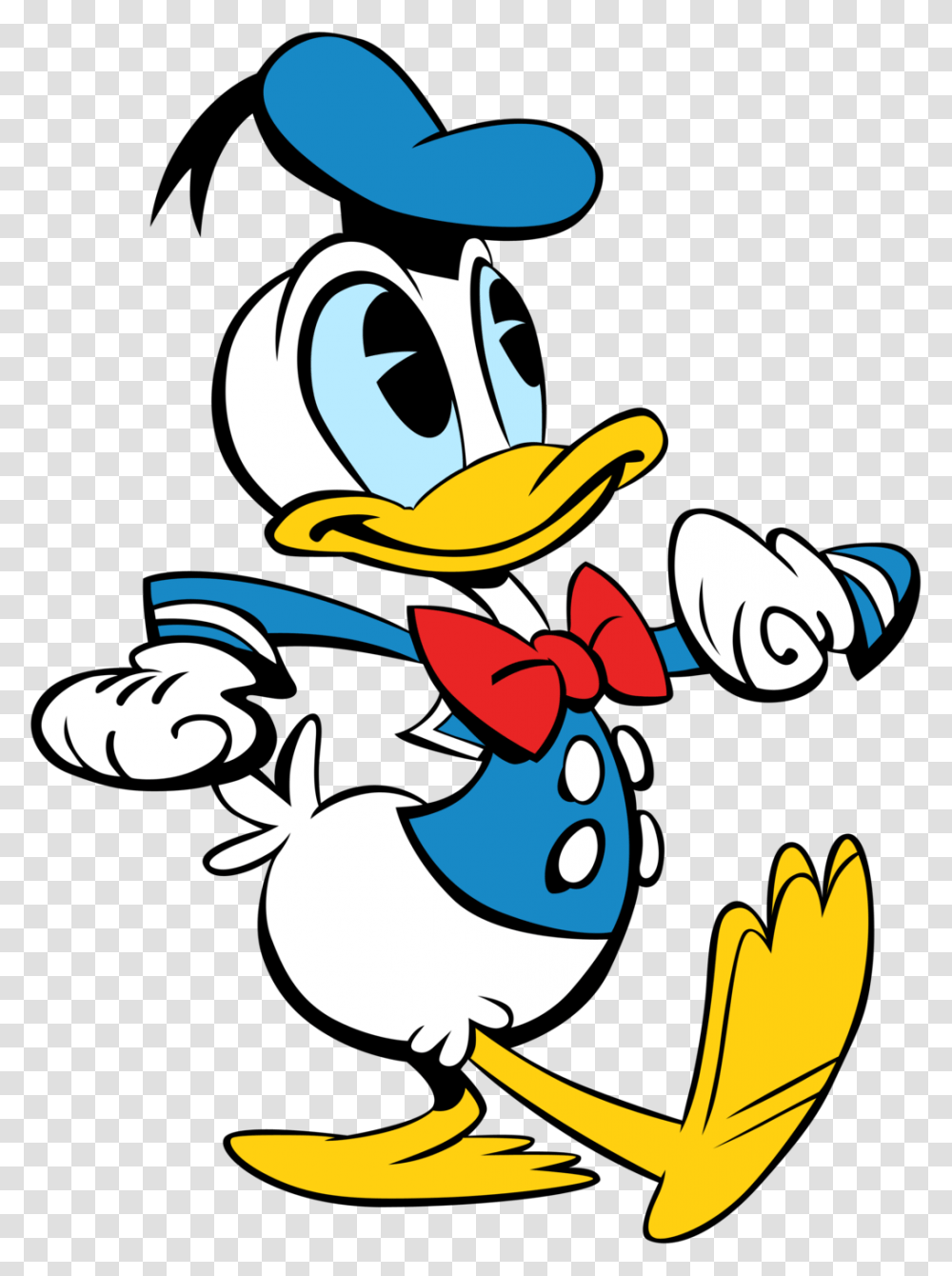 Donald Duck, Character, Floral Design Transparent Png