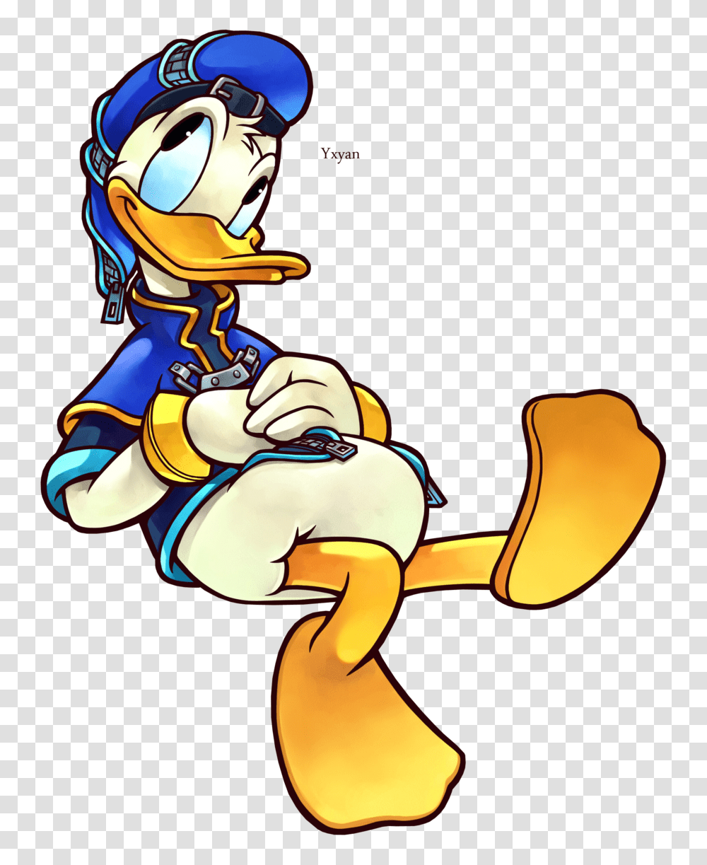 Donald Duck, Character, Hand, Helmet Transparent Png