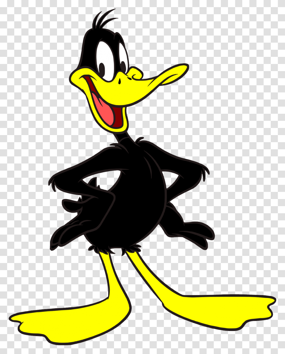 Donald Duck, Character, Silhouette, Bird, Animal Transparent Png