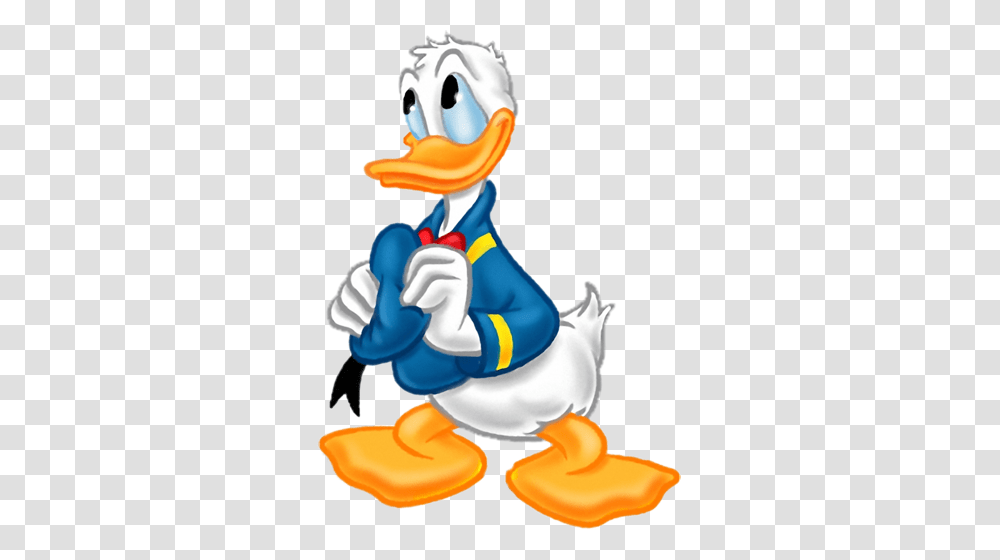Donald Duck, Character, Toy, Mascot, Hand Transparent Png