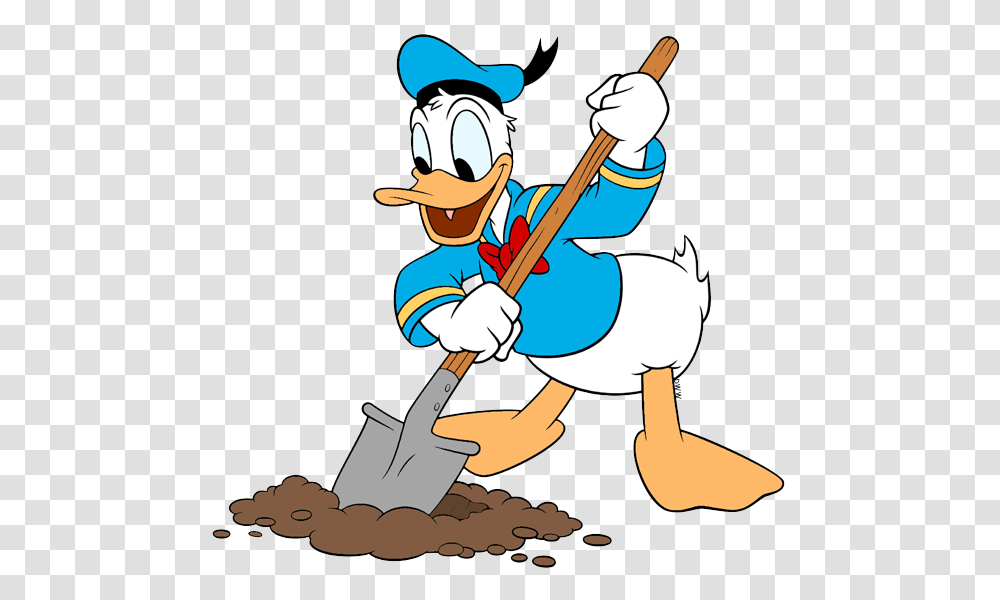 Donald Duck Clip Art Disney Clip Art Galore, Tool, Shovel, Cleaning Transparent Png