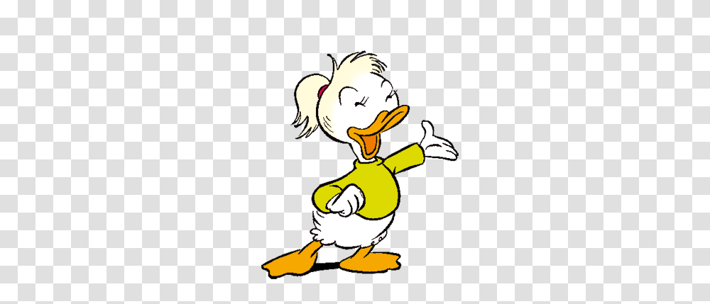 Donald Duck Clipart Bow, Person, Book, Bird, Animal Transparent Png
