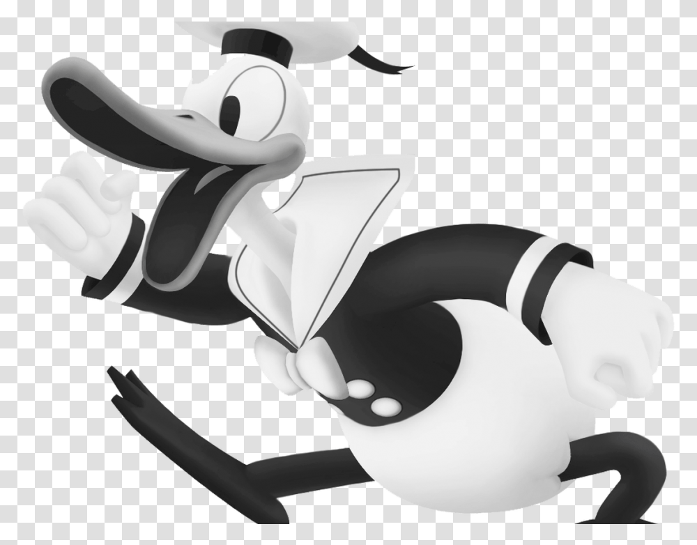 Donald Duck Clipart Kingdom Hearts 2 Donald Timeless River Kingdom Hearts Daffy Duck, Animal, Stencil, Bird, Graphics Transparent Png