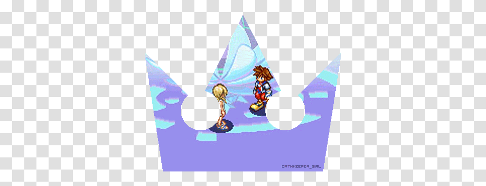 Donald Duck Curses In My Comics - Oathkeeper Girl It's A Kingdom Hearts Gif, Triangle Transparent Png