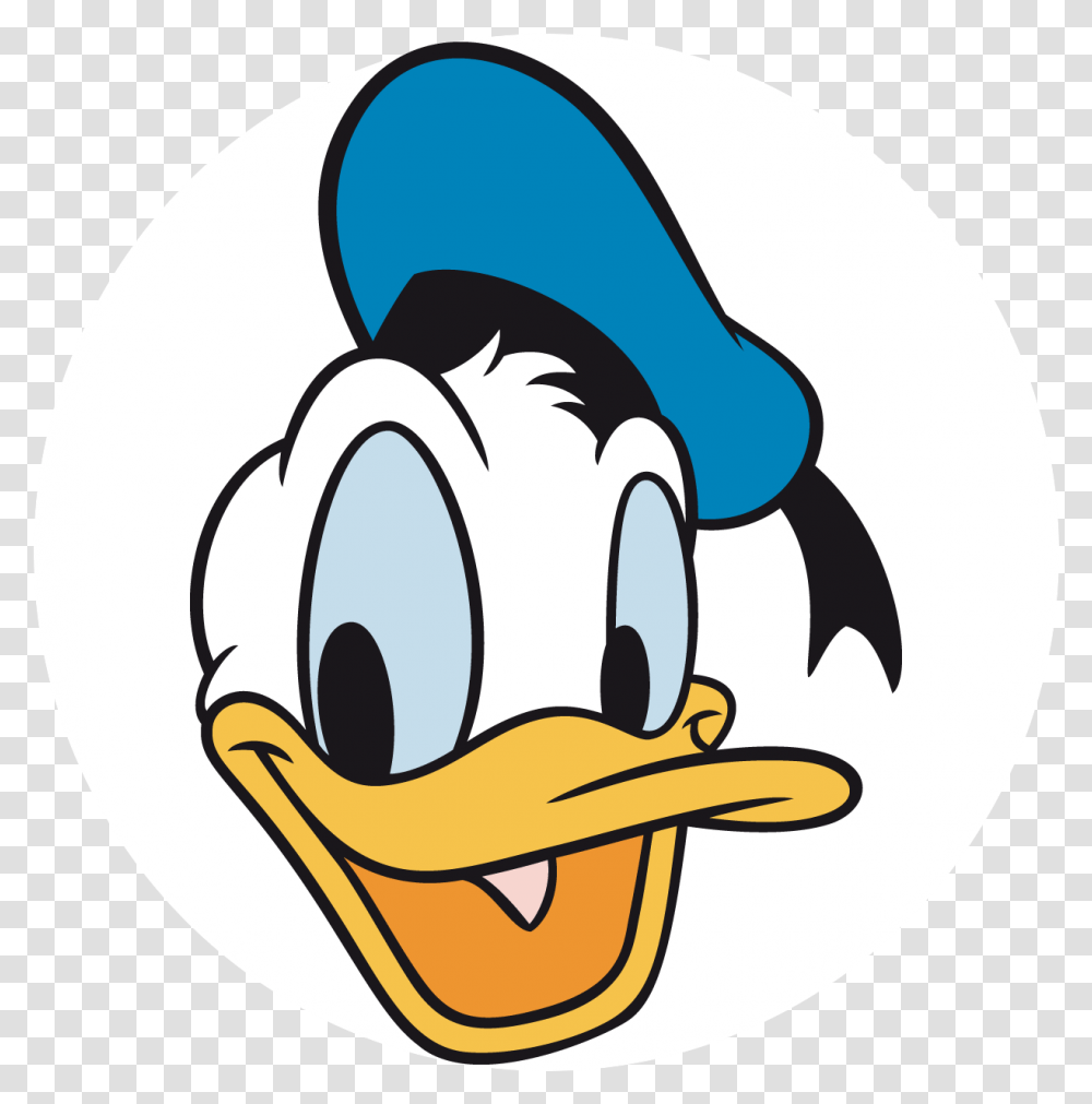 Donald Duck Face Clipart Donald Duck, Hook, Bird, Animal, Beak Transparent Png