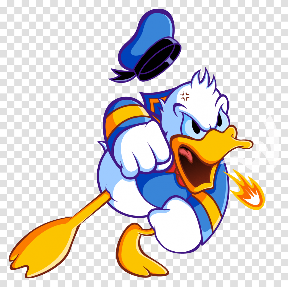 Donald Duck, Cutlery, Spoon Transparent Png