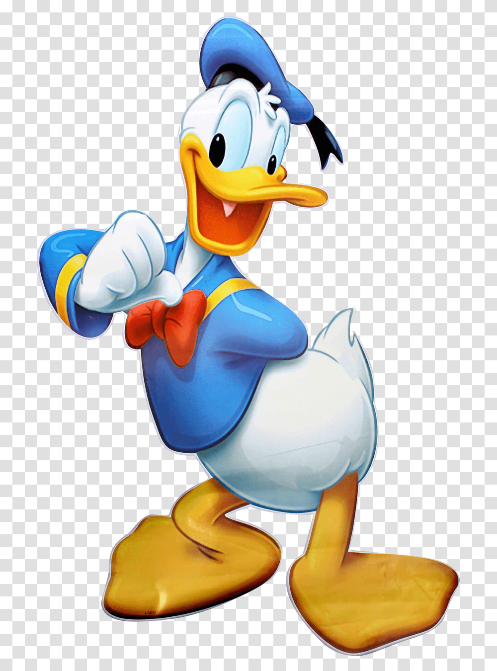 Donald Duck Happy Image Donald Duck, Toy, Animal, Bird Transparent Png