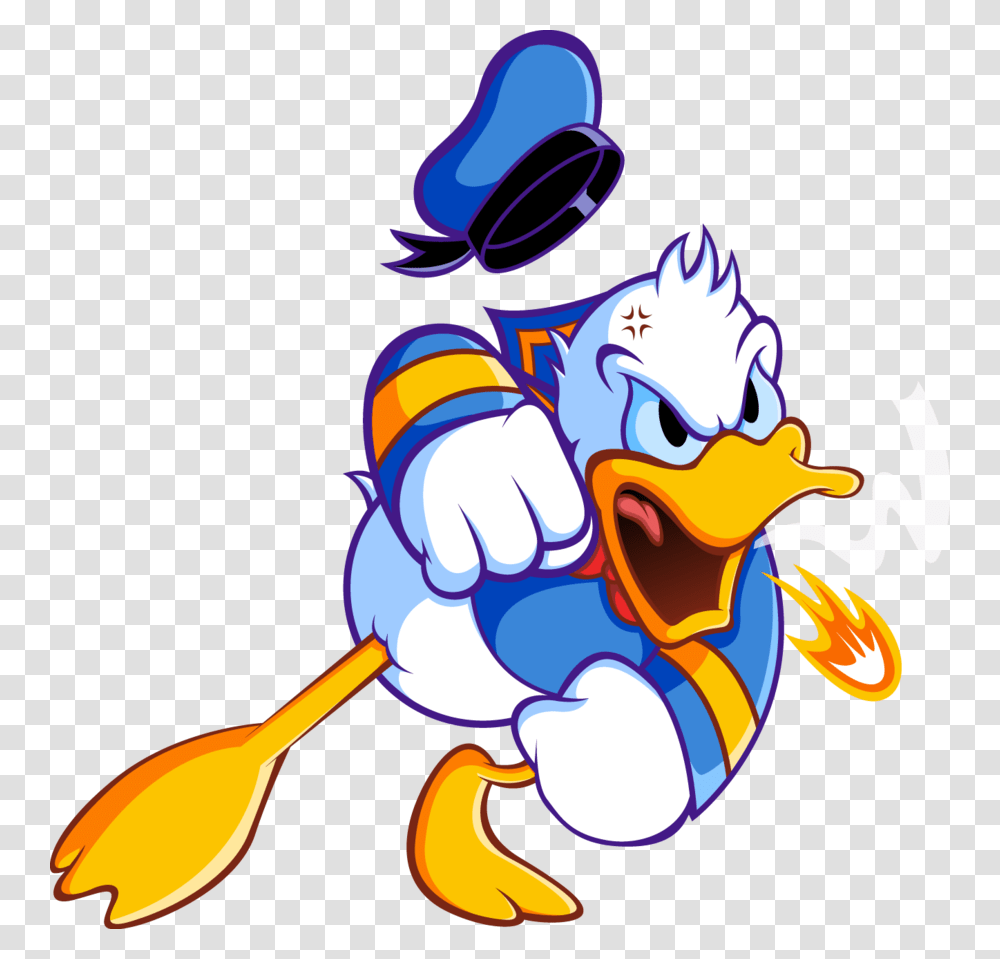 Donald Duck Images Angry Donald Duck, Graphics, Art, Hand, Cutlery Transparent Png