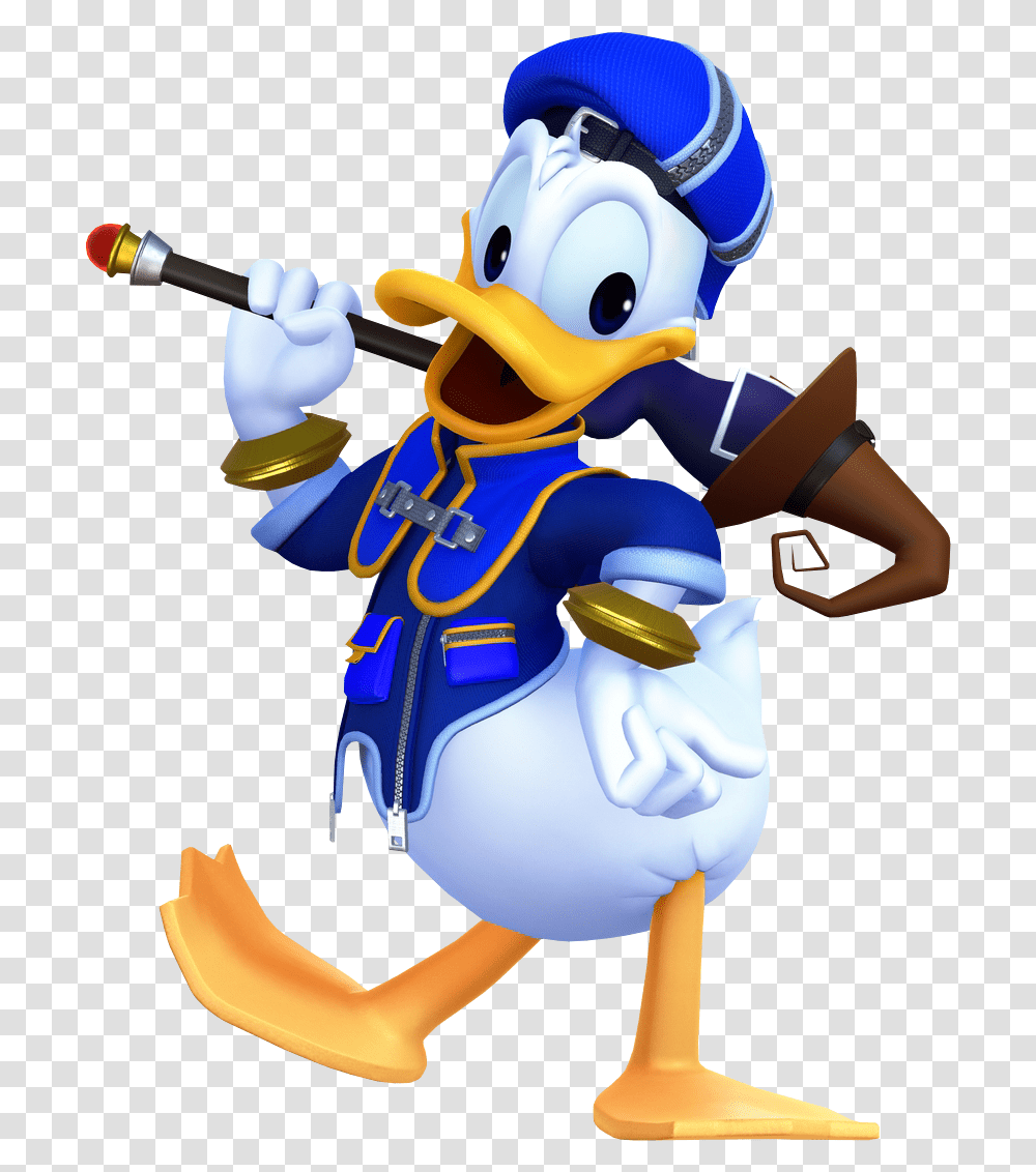 Donald Duck Kingdom Hearts Donald, Toy, Mascot, Costume, Clothing Transparent Png