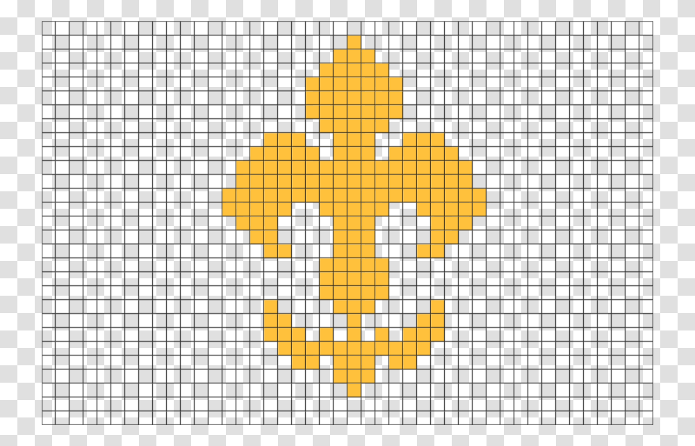 Donald Duck Pixel Art, Cross, Pac Man Transparent Png