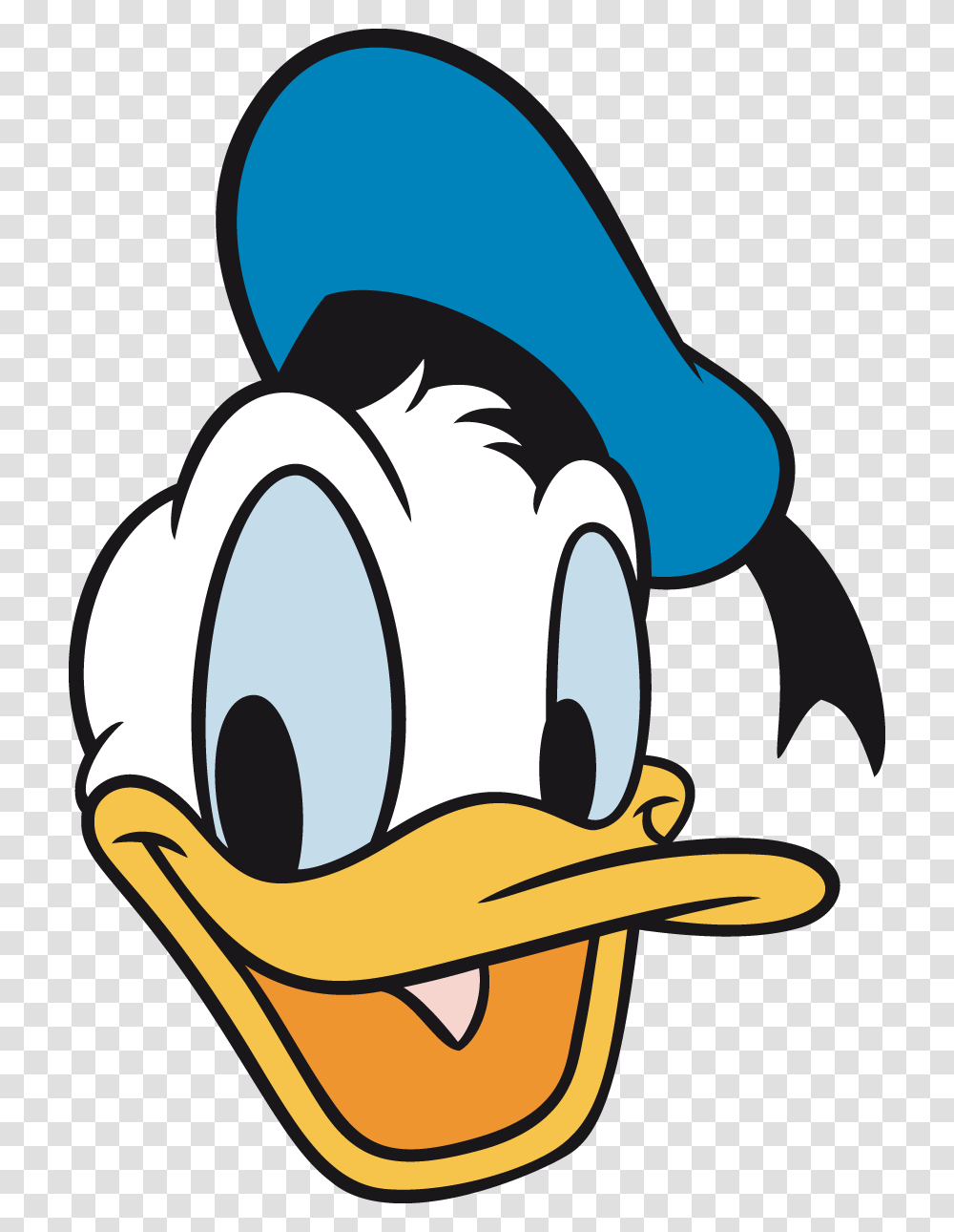 Donald Duck Smiling Image Face Of Donald Duck, Goggles, Building, Pillow, Cushion Transparent Png
