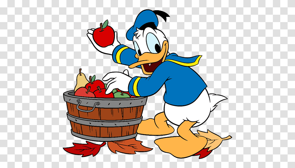 Donald Duck Thanksgiving Clipart Disney Fall Clipart, Outdoors, Nature, Photography, Washing Transparent Png