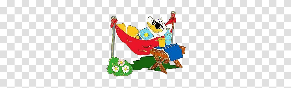 Donald In Hammock Anything Donald Duck Disney Pins Donald, Furniture, Meal, Food Transparent Png
