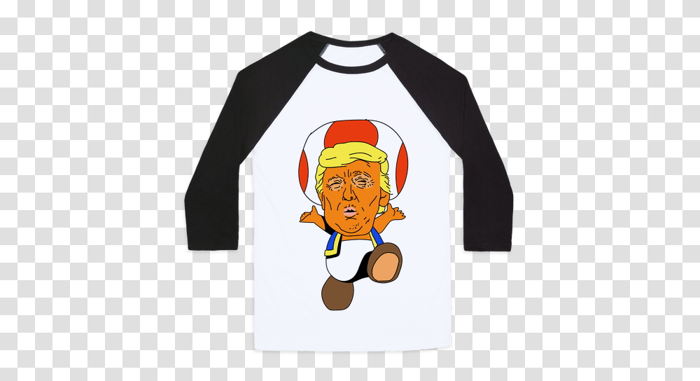 Donald Trump Baseball Tees Lookhuman, Sleeve, Apparel, Long Sleeve Transparent Png