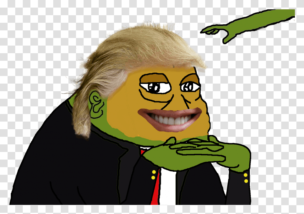 Donald Trump Cartoon Donald Trump Neighbor Memes, Person, Head, Sunglasses Transparent Png